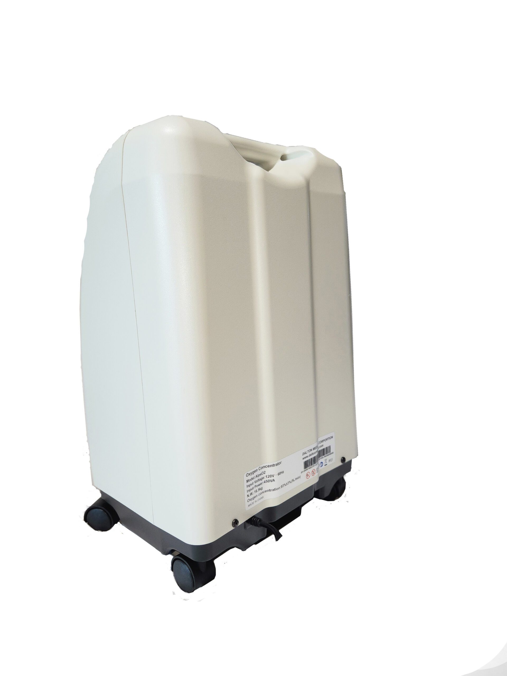 R-DOC5200 Dalton Medical-Alps 5L Oxygen Concentrator, light weight design and Low sound output - Image 2