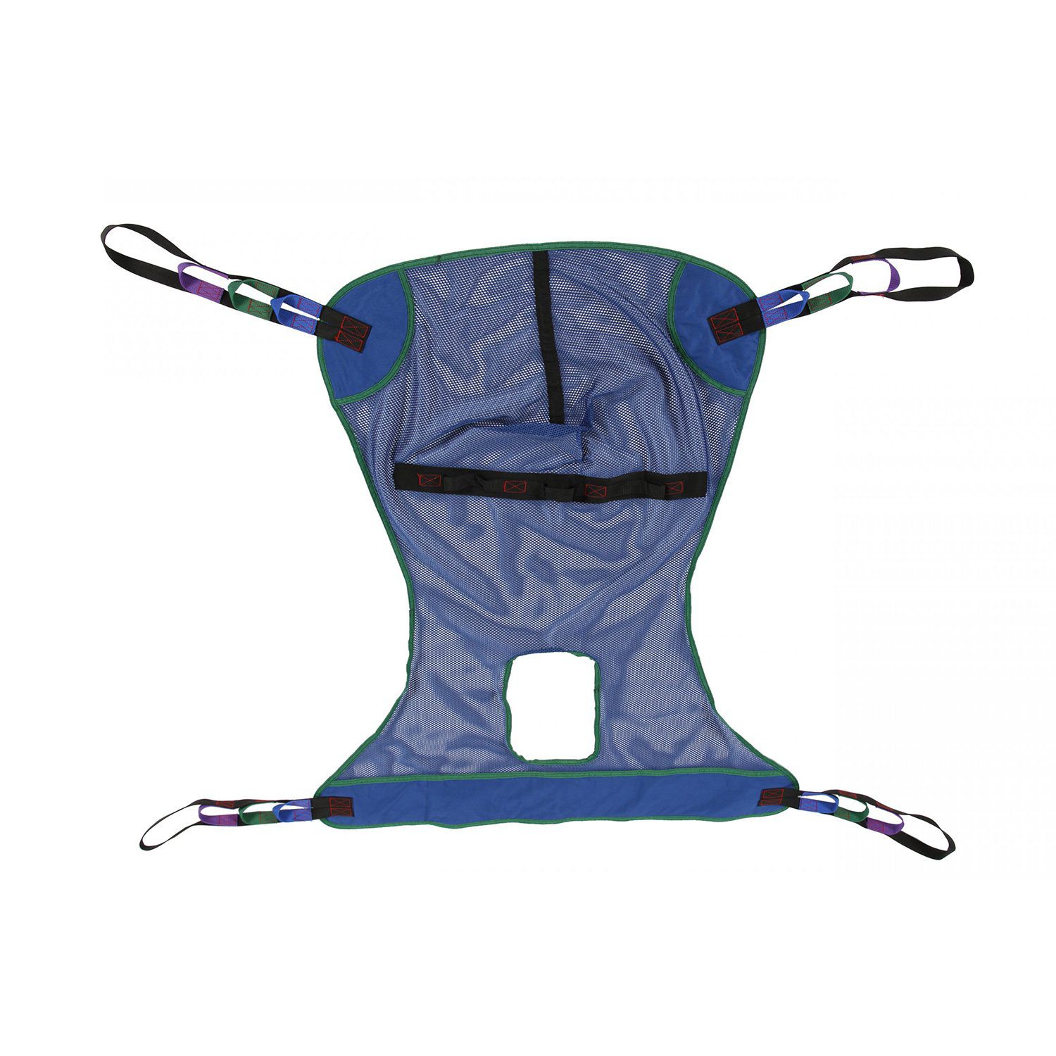 PL-LPS28 FULL BODY MESH SLING WITH COMMODE OPENING