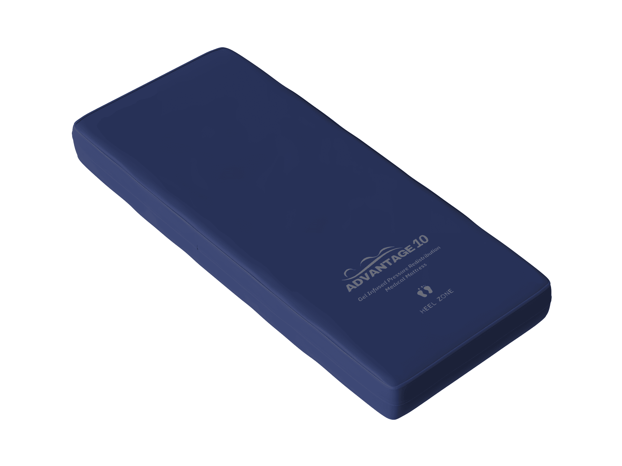 B-MATT-M436 ADVANTAGE 10 LTC GEL INFUSED PRESSURE REDIST. MATTRESS, 36"x80"x6", 450LB WT. CAP. - Image 2