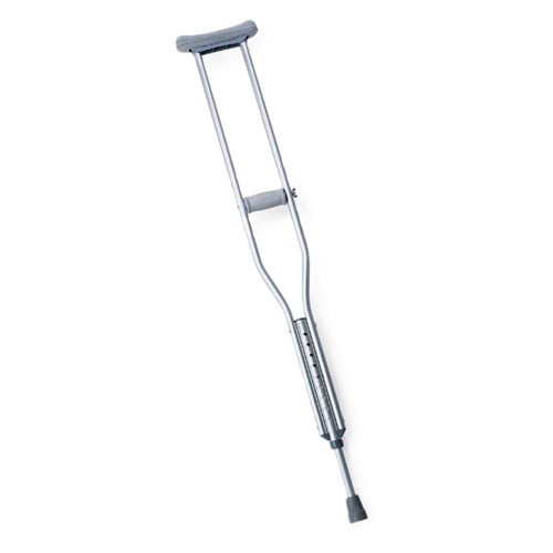 A-CR3137-C ALUM PUSH-BUTTON CRUTCHES, CHILD, 31"-37"