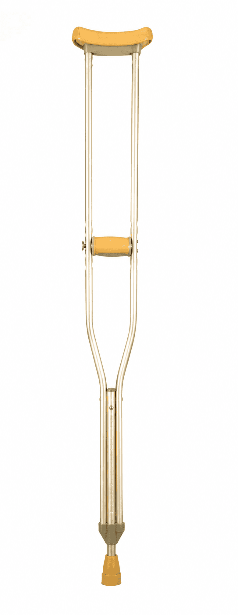 A-CR4452-A CRUTCHES, ADULT, UNDERARM HT 44"-52", ALUMINUM, 1PR