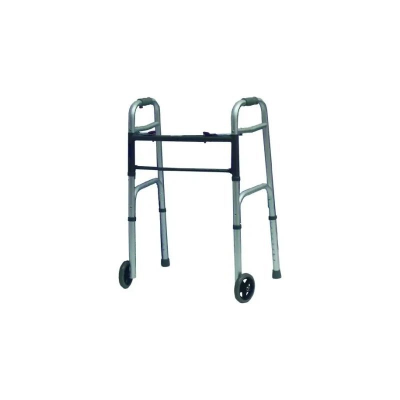 A-WA6107W-2 YOUTH WALKER,2 BUTTON,FOLDING, W/WHEEL 2/CASE