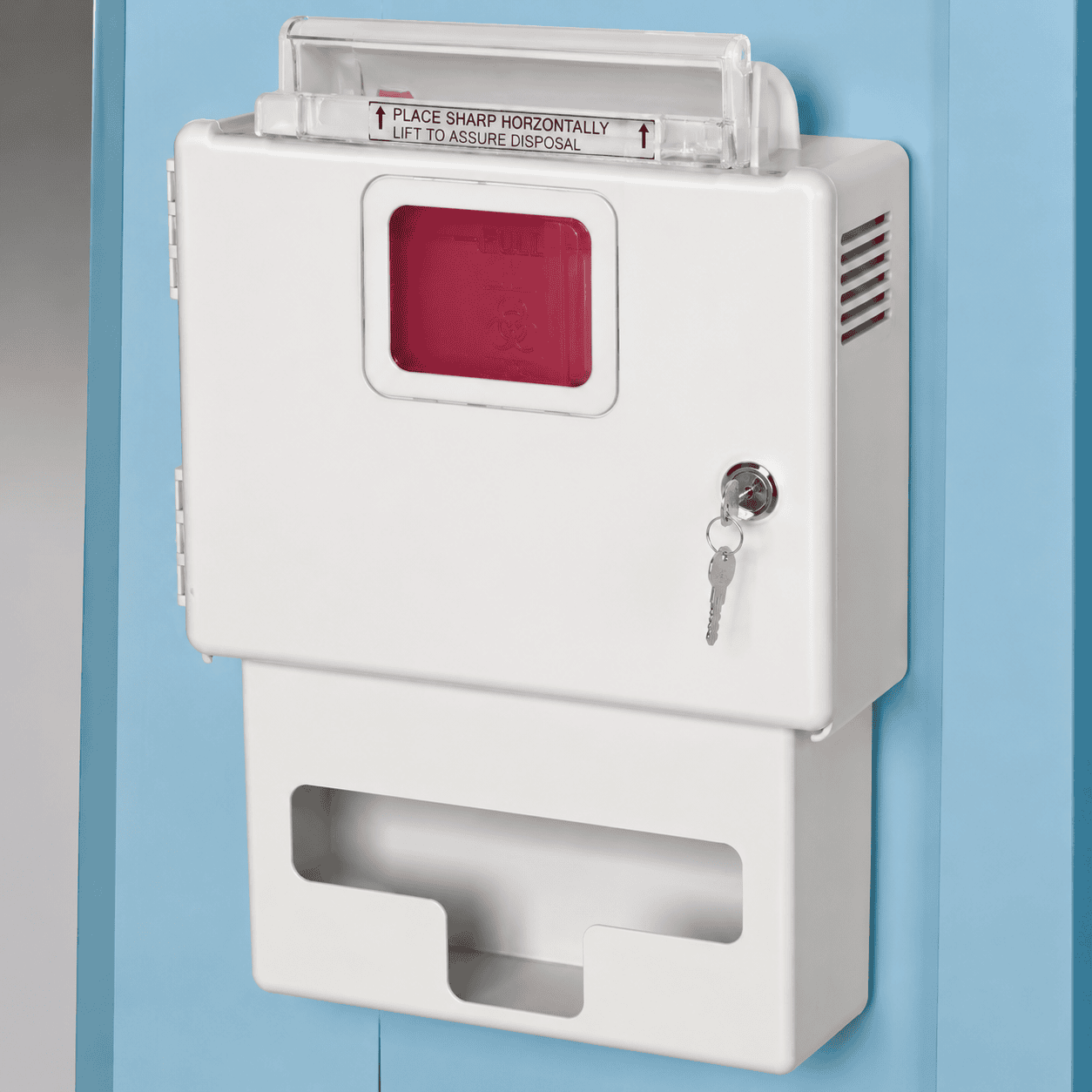 Accucart Premium Anesthesia Cart key lock - Image 4