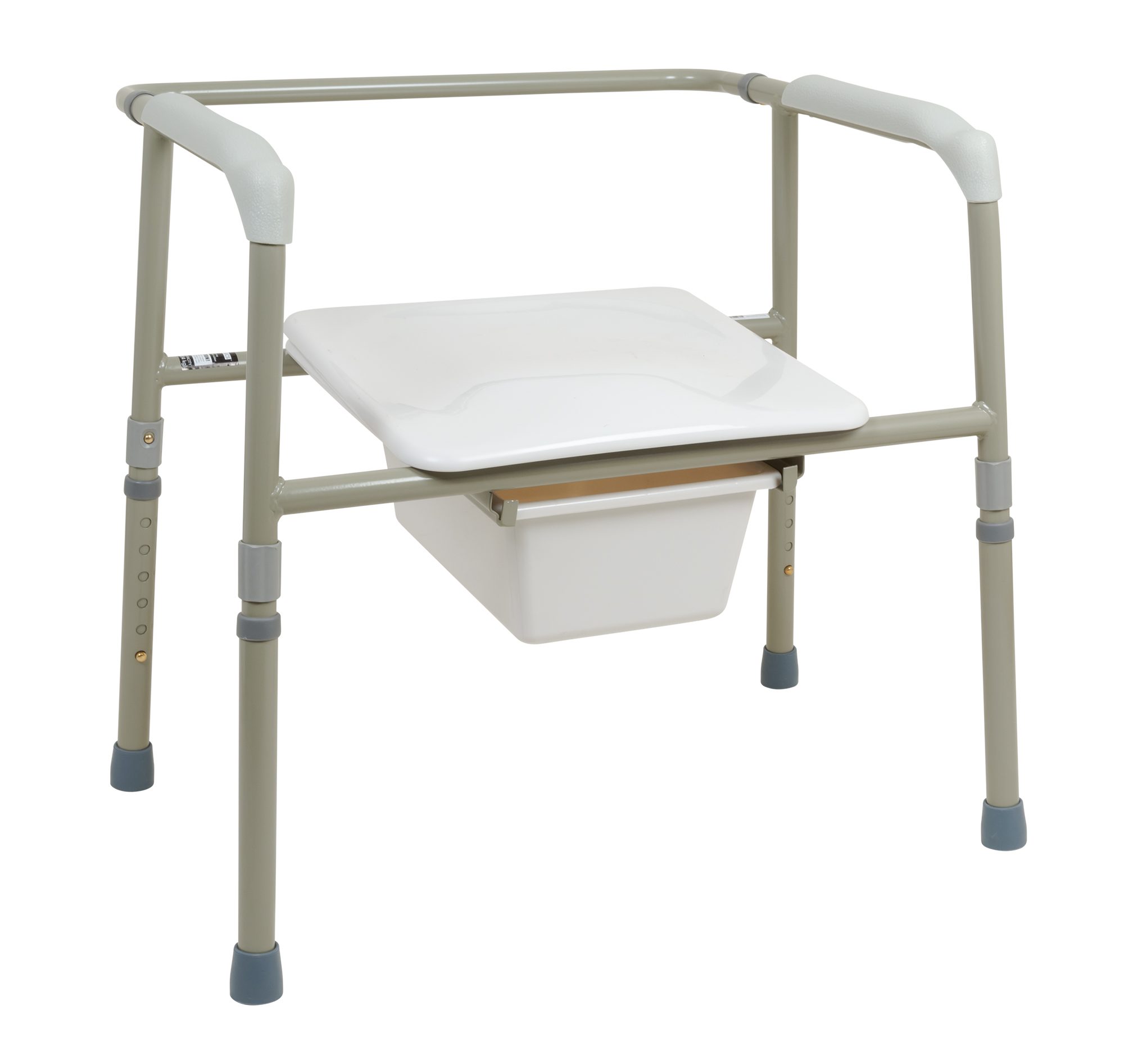COM-BSB31C BARIATRIC 3N1 COMMODE, 450LB WEIGHT CAPACITY,  2/CS