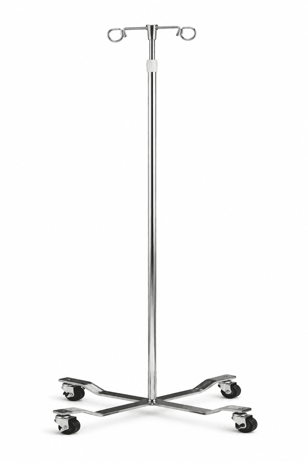 I-9403E I.V. STAND, 2 HOOK W/4 PRONGS