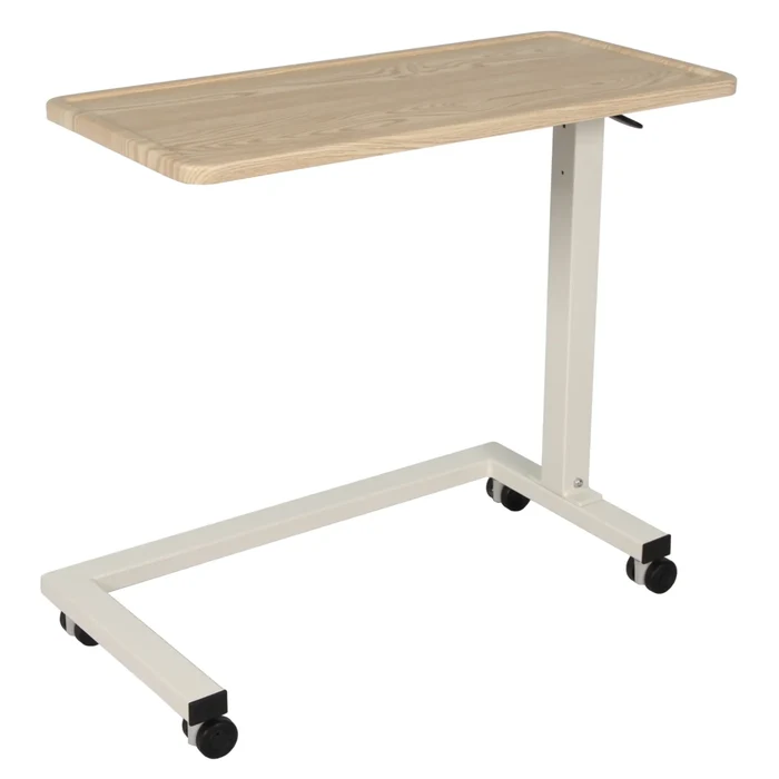 B-BZT330-O LONG TERM CARE OVERBED TABLE, OAK