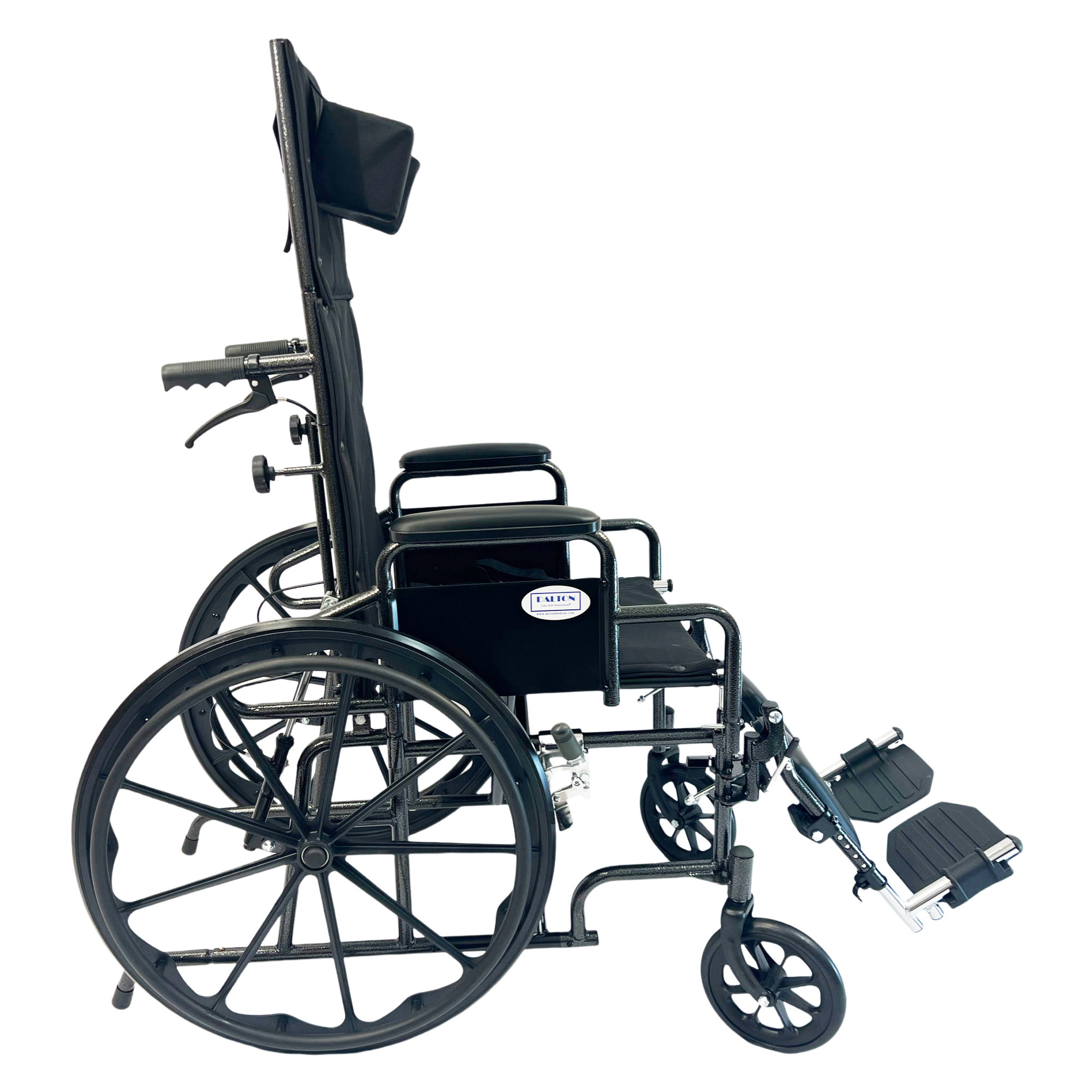 eChair recliner-16"  Recliner with detachable arms, elevating leg rests, weight limit: 250 lbs