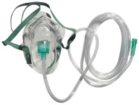Adult Mask with 7' Tubing, 50pcs/case