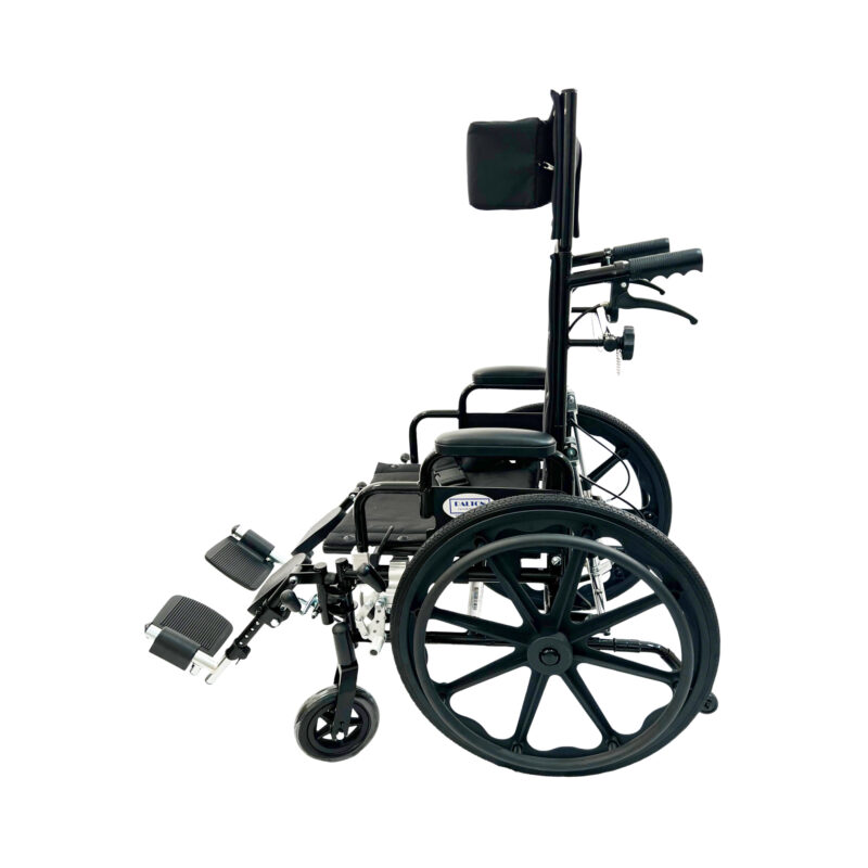 Pediatric Recliner - 14" Pediatric recliner with elevating leg rests, Weight limit 250 lbs