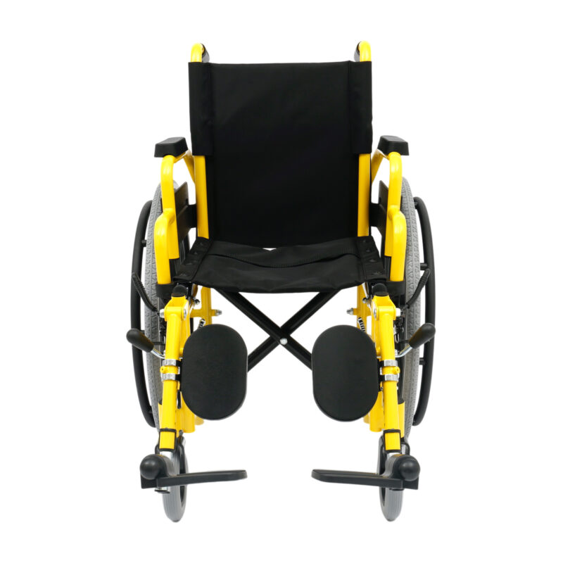 eLite Pediatric -12" Lightweight wheelchair with leg rests, Weight limit:180lbs