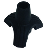 Three-Leg Cane Tip, Fit  ¾" cane shafts, 19 mm tubing, rubber