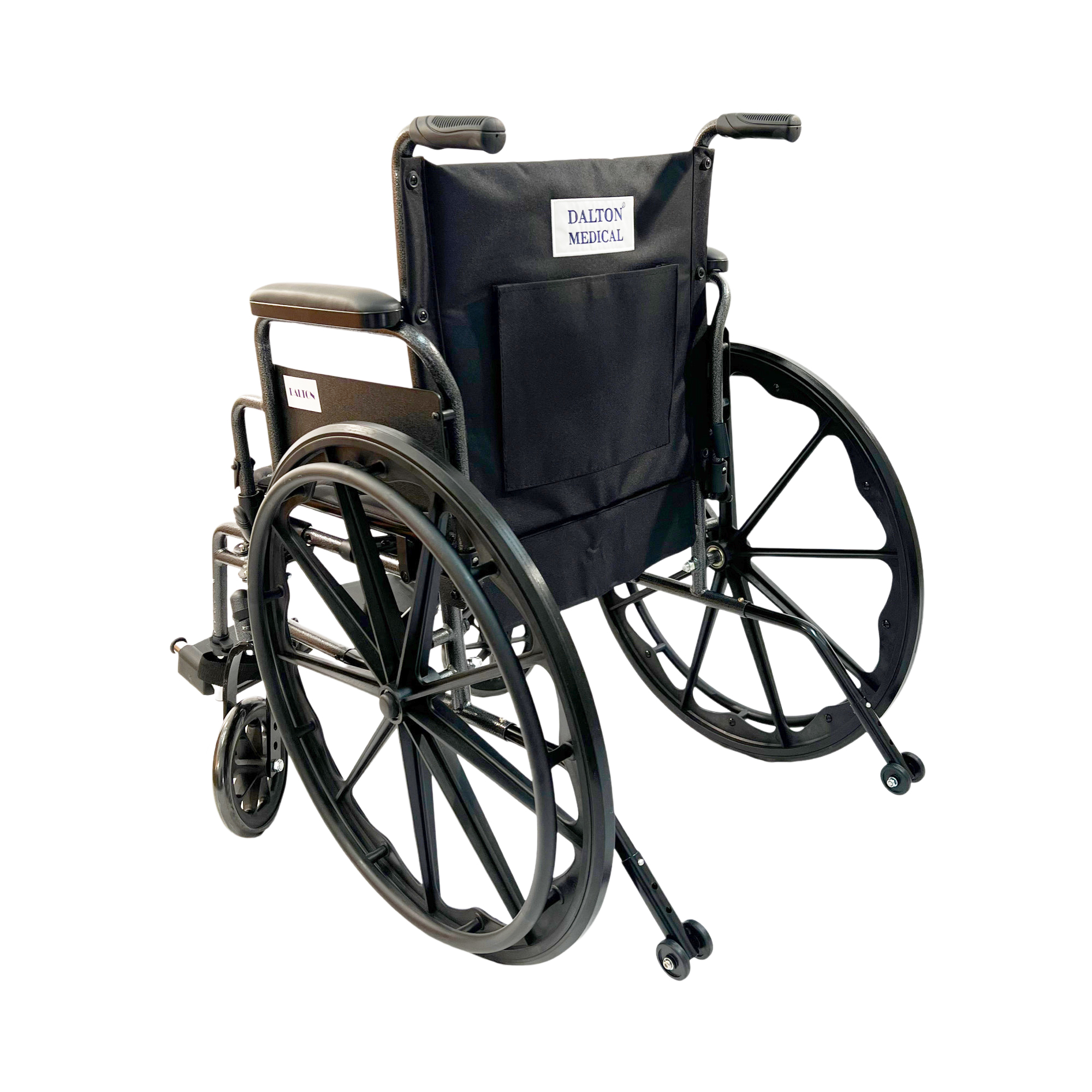 eLite- 20" Lightweight wheelchair with anti-tippers, footrests, adjust height arm