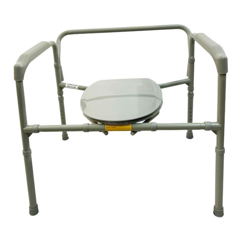 Dalton Medical- Bariatric extra wide seat, height adjustable, commode for toilet, weight capacity: 650 LBS, 2 sets/case