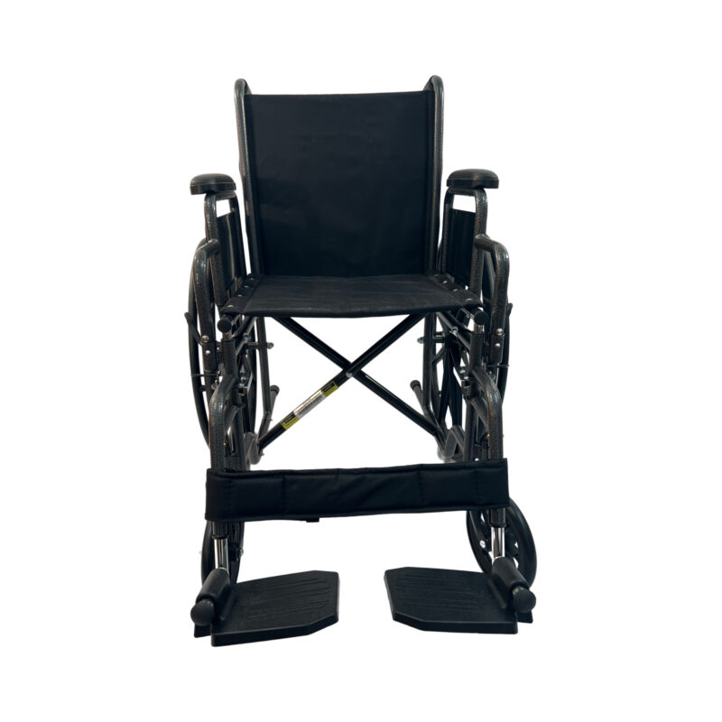 eChair - 16" Standard wheelchair with detachable arm, foot rests, weight limit:250 lbs. K01DK16F15