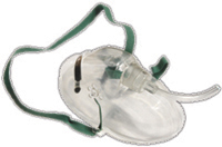 Pediatric Mask with 7' Tubing, 50pcs/case