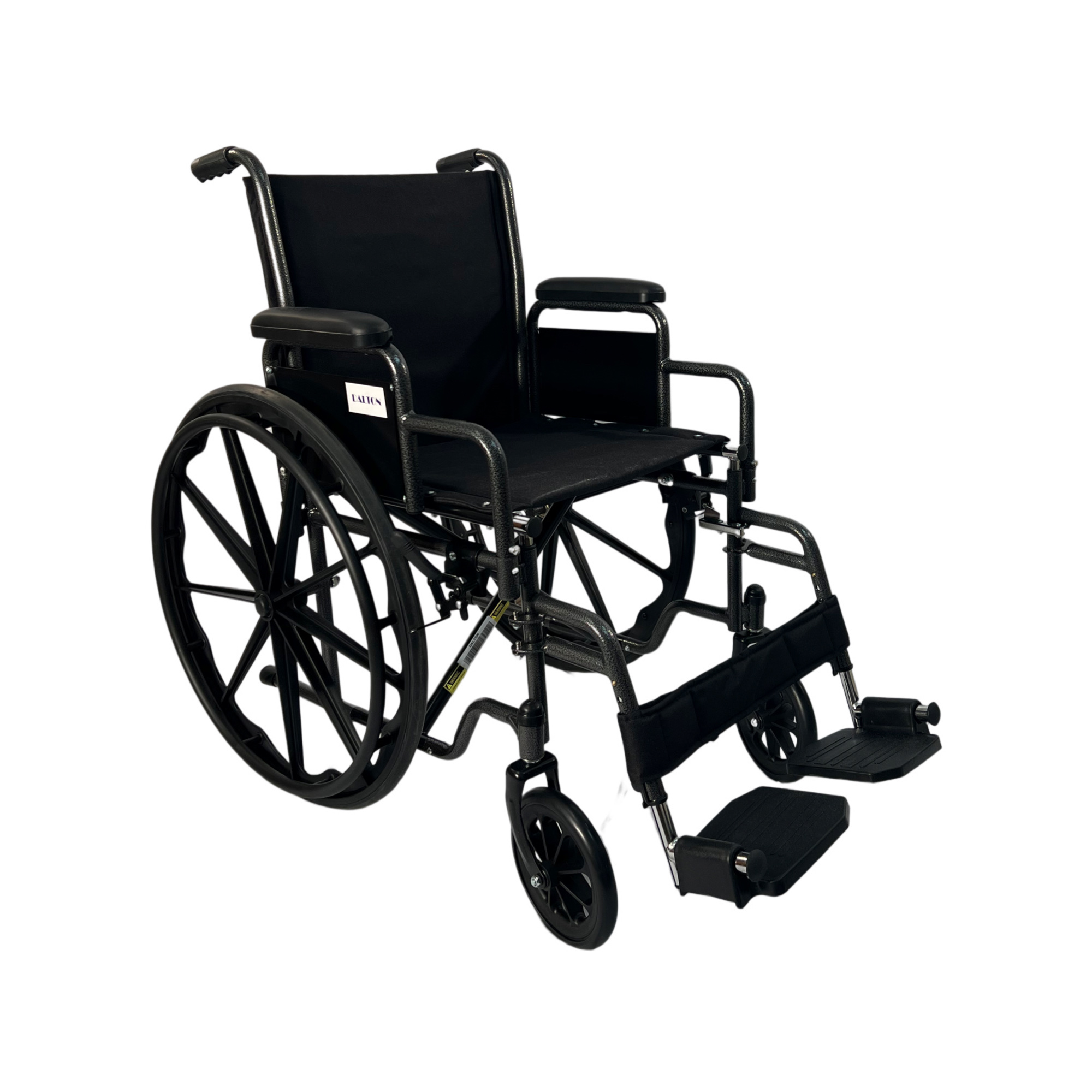 eChair - 16" standard wheelchair with detachable arm , leg rests, weight limit:250 lbs