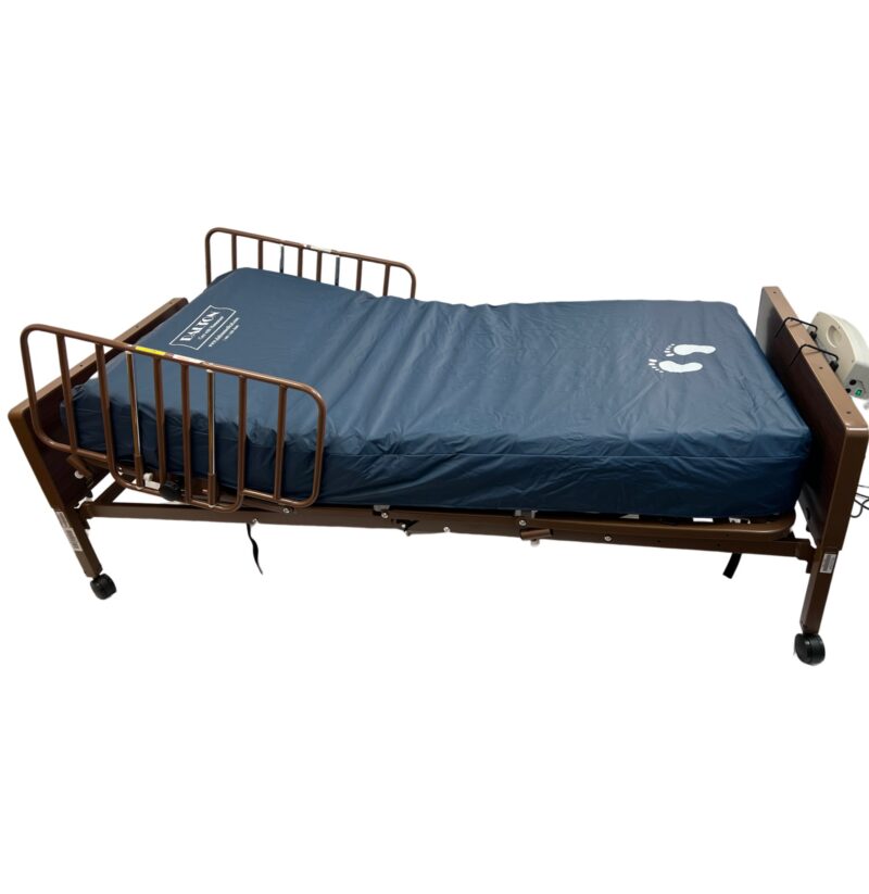 Low Air Loss Mattress System with Pump, 80" x 35" x 8", Weight Limit: 350LBS