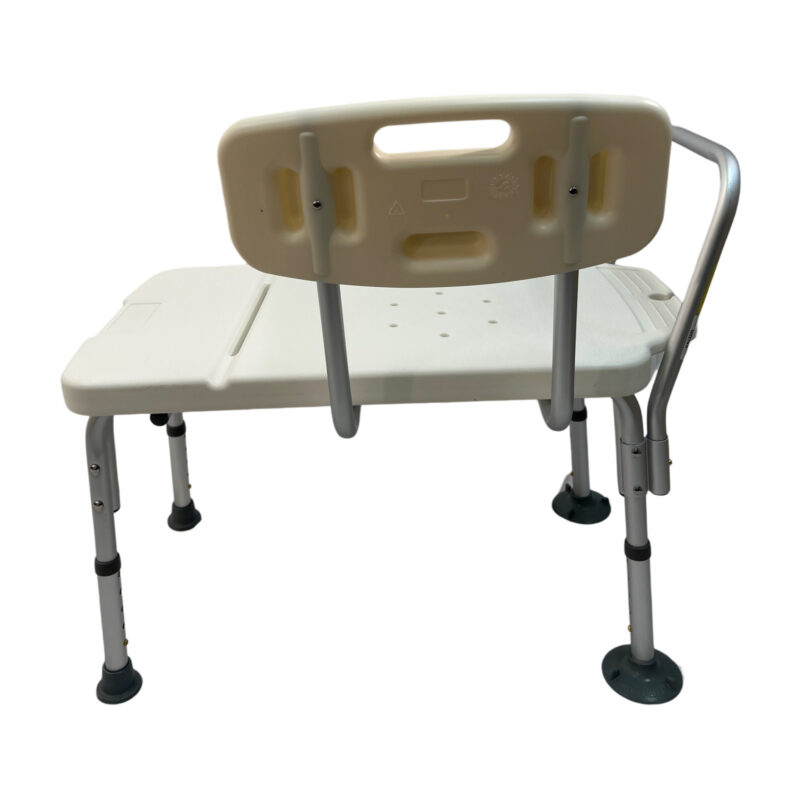 Heavy Duty Non-slip, Rust-resistant, Height adjustable Transfer Bench, weight limit: 400LBS, 2Sets/Case. TB-5009HD-2