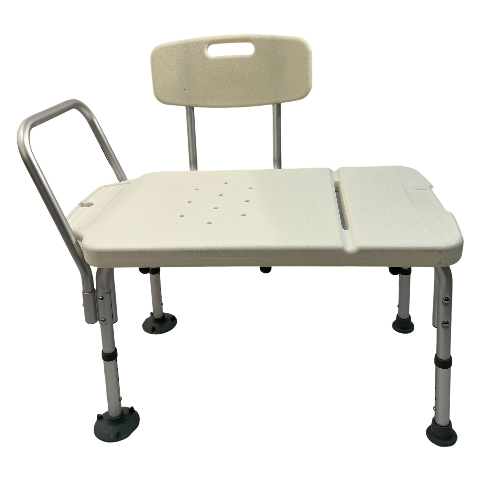 Heavy Duty Non-slip, Rust-resistant, Height adjustable Transfer Bench, weight limit: 400LBS, 2Sets/Case. TB-5009HD-2