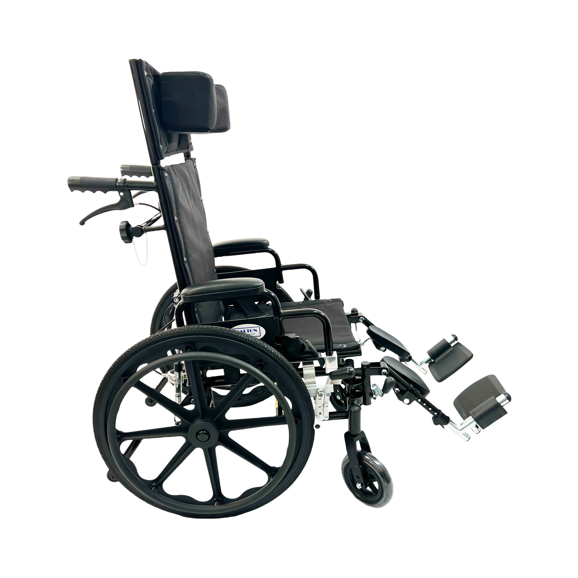 Pediatric Recliner - 14" Pediatric recliner with elevating leg rests, Weight limit 250 lbs