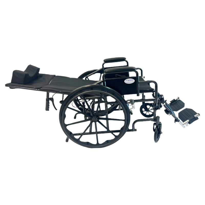 eChair recliner-16" Recliner with detachable arms, elevating leg rests, weight limit: 250 lbs
