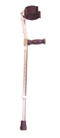 Forearm Crutches for Adult, Lightweight anodized aluminum, Height range:29"~38", Weight limit:250LBS. A-FC2938-A