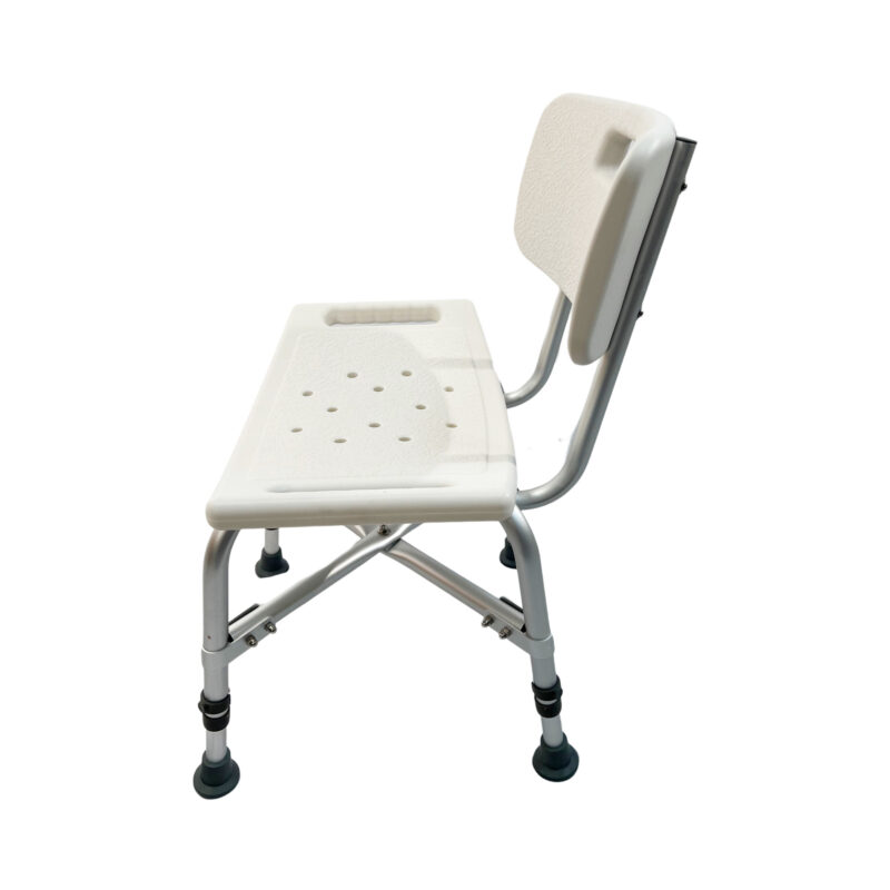 Dalton Medical- Adjustable shower bench with back, weight capacity: 500LBS, 2 pieces/case