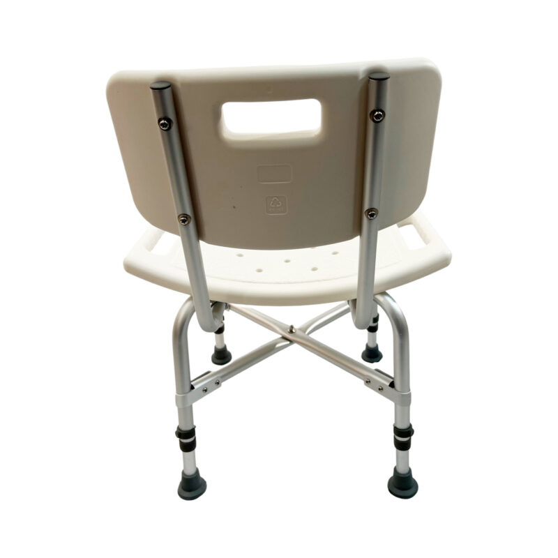 Dalton Medical- Adjustable shower bench with back, weight capacity: 500LBS, 2 pieces/case