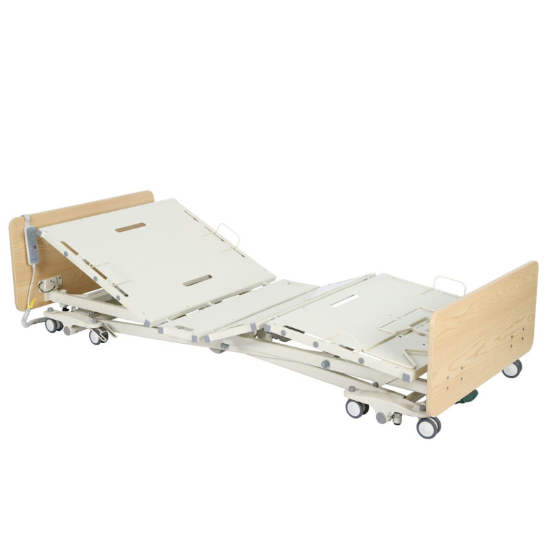 Instant Wide Long Term Care Low Bed, Advanced long-term care low bed has a built-in length and width extension system making it flexible in all circumstances.  Weight Capacity:600lbs. BED-B337